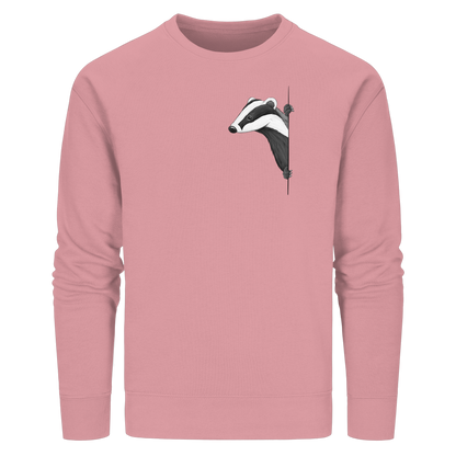 Lässiger Dachs Meister Grimbart - Organic Basic Unisex Sweatshirt