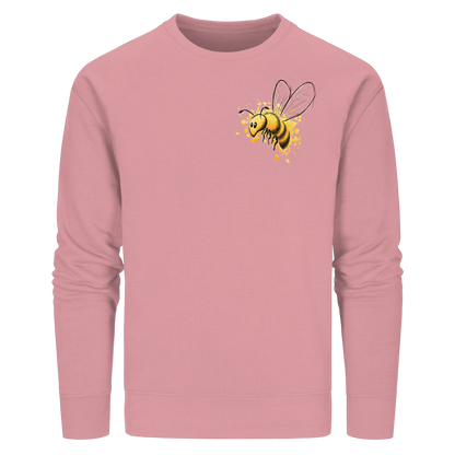 Lässige kleine Honig-Biene - Organic Basic Unisex Sweatshirt