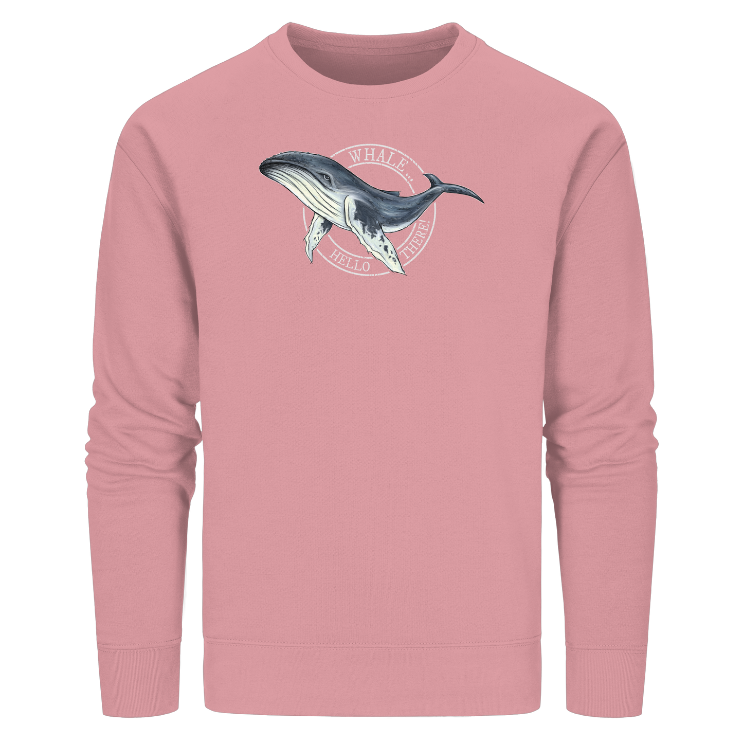 Whale, Hello There | Buckelwal - Organic Basic Unisex Sweatshirt