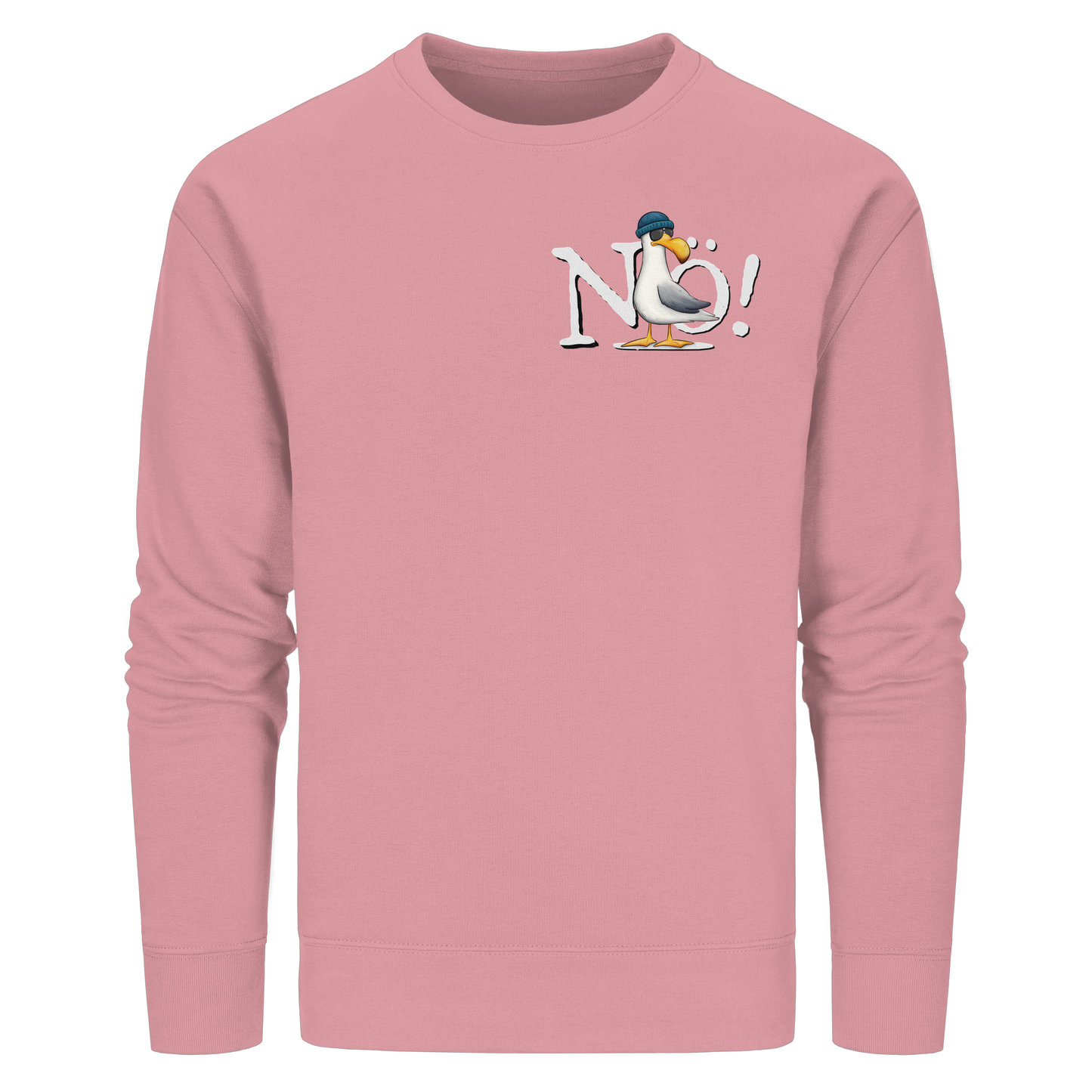 Nö Kein Bock Möwe - Organic Basic Unisex Sweatshirt