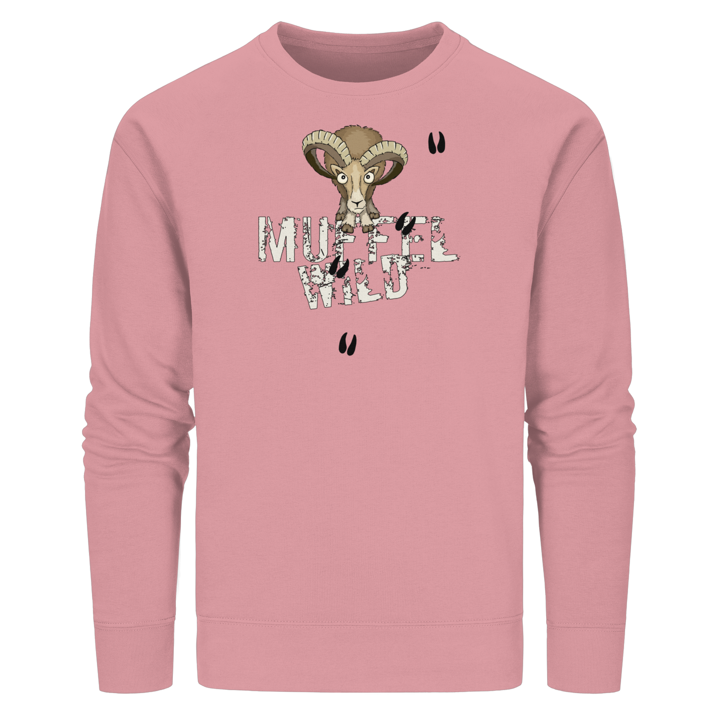 Muffel Wild Mufflon - Organic Basic Unisex Sweatshirt