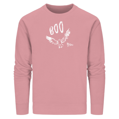 Boo Hoo! Fliegende Eule  - Organic Basic Unisex Sweatshirt