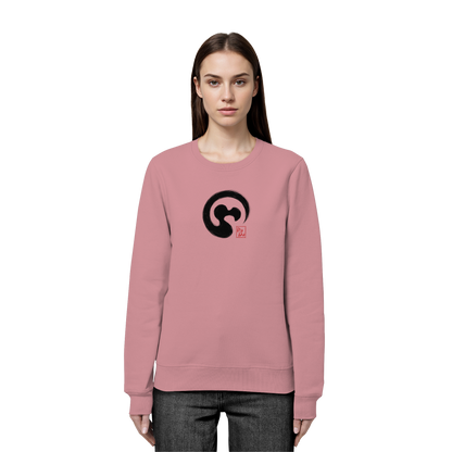 Zen Dodo im japanischen Enso Kreis - Organic Basic Unisex Sweatshirt
