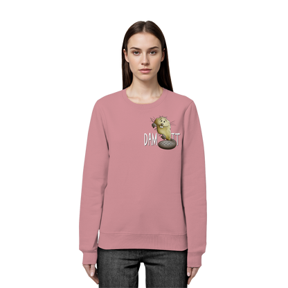 Dam It Verdammt Lustiger Biber - Organic Basic Unisex Sweatshirt