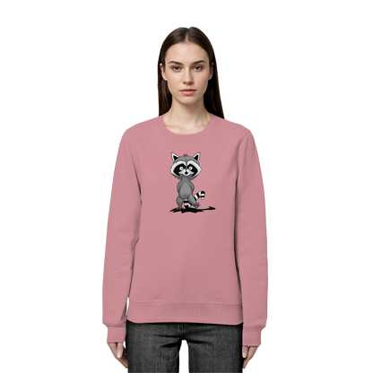 Frecher kleiner Waschbär - Organic Basic Unisex Sweatshirt