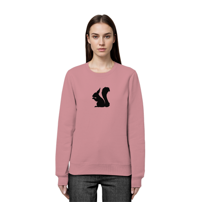 Eichhörnchen Silhouette - Organic Basic Unisex Sweatshirt