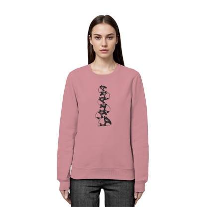 Lustiger Haufen aus Schabracken-Tapiren - Organic Basic Unisex Sweatshirt