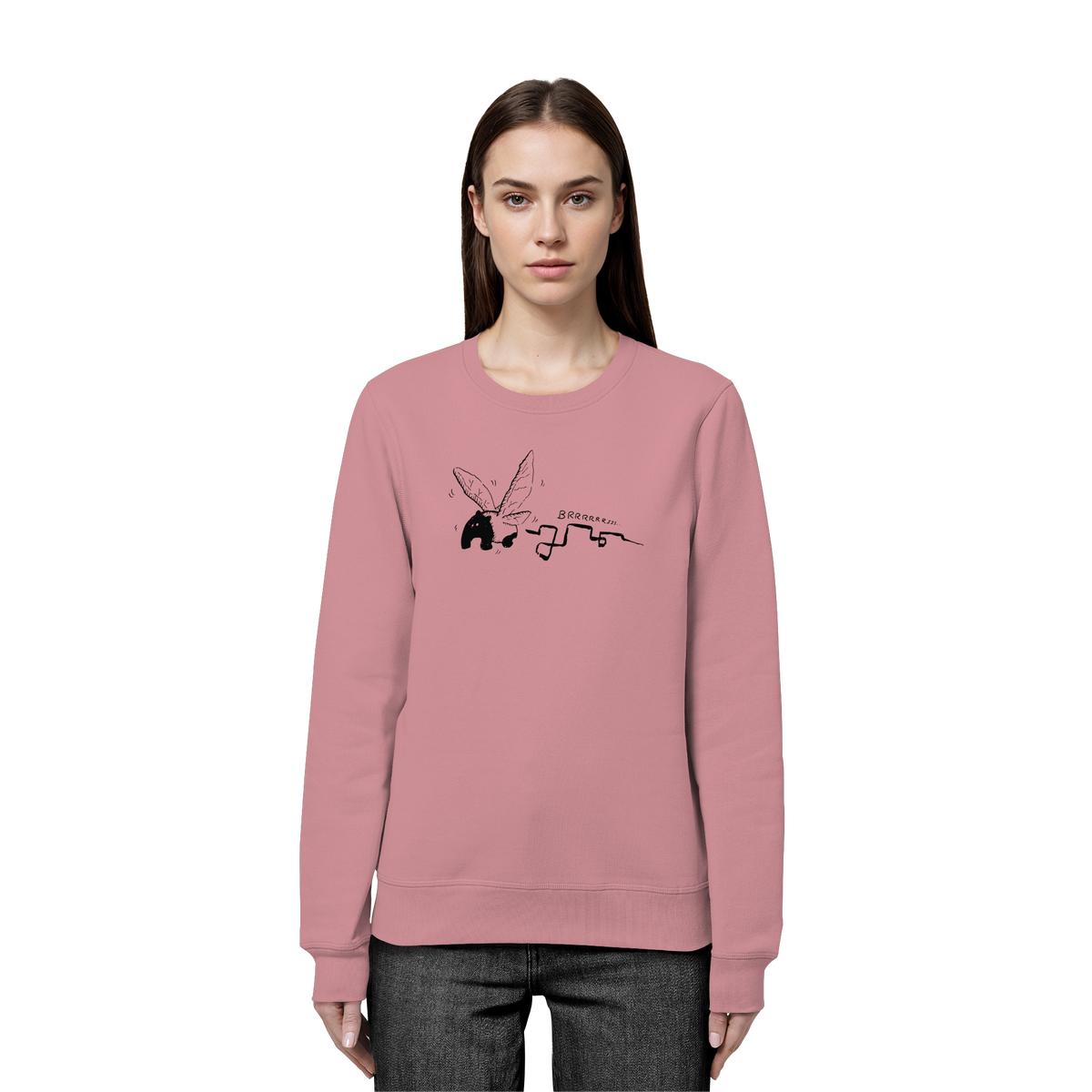 zauberhaft flatternde Tapir Fee - Organic Basic Unisex Sweatshirt