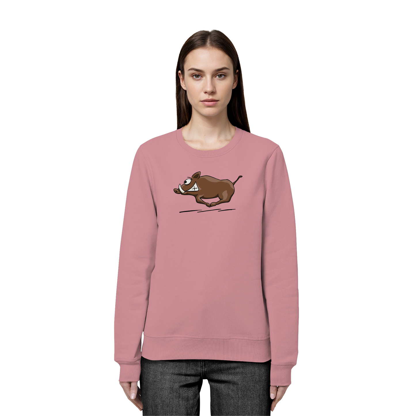 sauwildes Wildschwein | Wildsau  - Organic Basic Unisex Sweatshirt