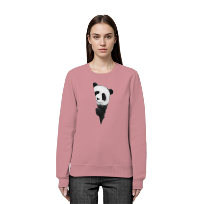 Panda Bär Illustration - Organic Basic Unisex Sweatshirt