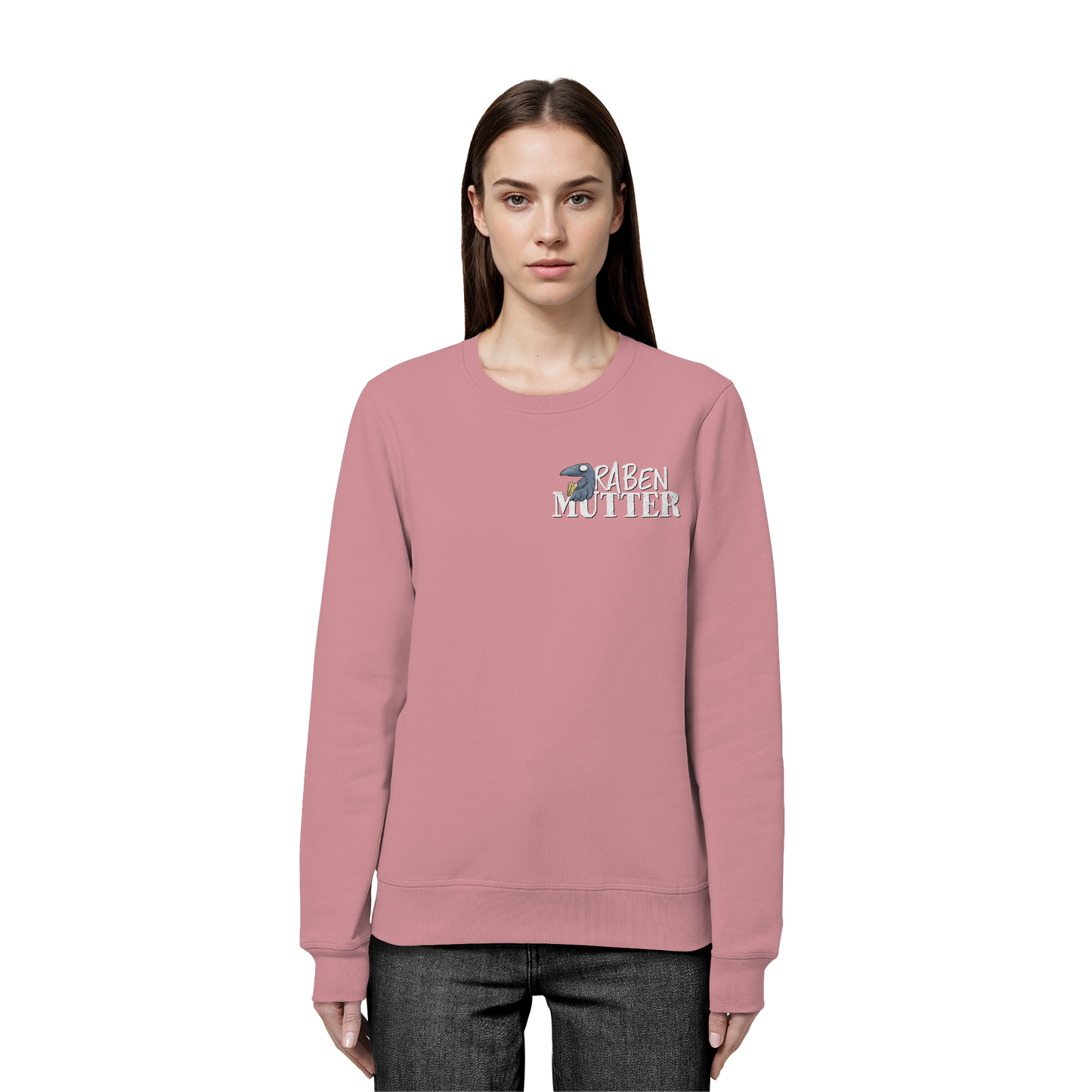 Rabenmutter Krähenmama - Organic Basic Unisex Sweatshirt