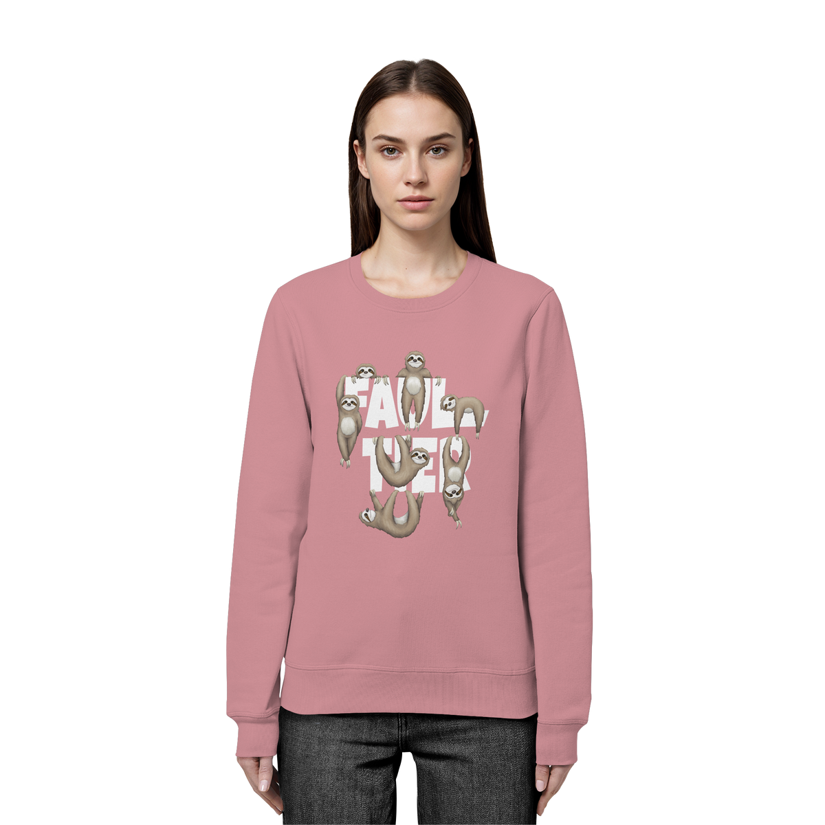 Viele gechillte Faultiere - Organic Basic Unisex Sweatshirt