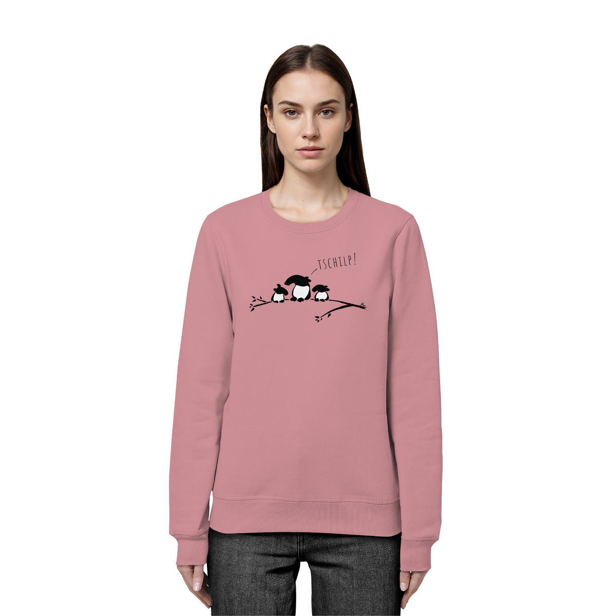 Drei kleine Tapir-Vögel - Organic Basic Unisex Sweatshirt