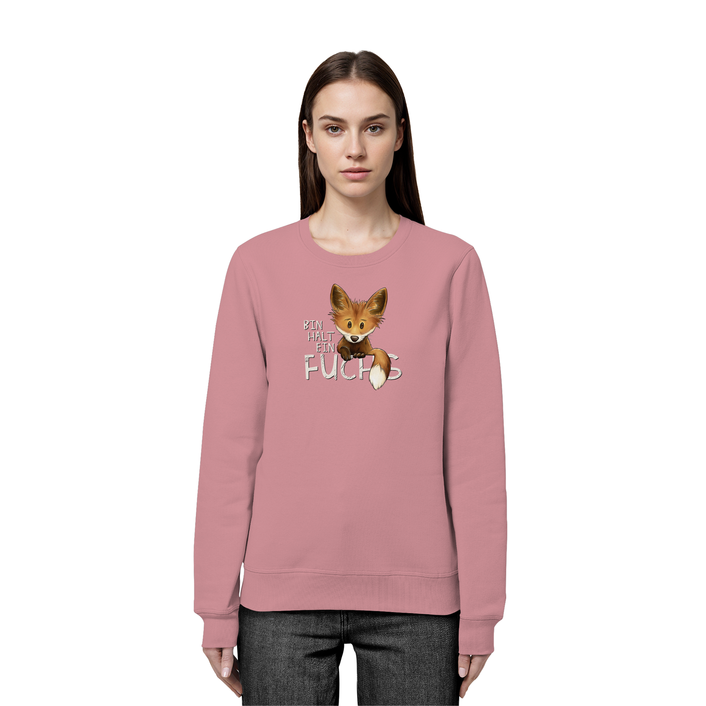 Bin halt ein Fuchs - Organic Basic Unisex Sweatshirt
