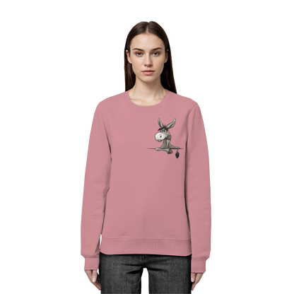 Lustiger lässiger Esel - Organic Basic Unisex Sweatshirt