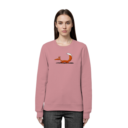 Lässiger cooler Fuchs | Mr. Fox, der Schleicher - Organic Basic Unisex Sweatshirt