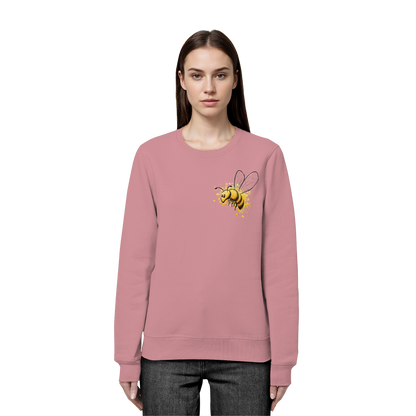 Lässige kleine Honig-Biene - Organic Basic Unisex Sweatshirt