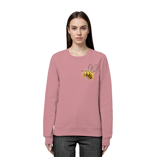 Lässige kleine Honig-Biene - Organic Basic Unisex Sweatshirt