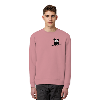 Kleine struppige Eule - Organic Basic Unisex Sweatshirt