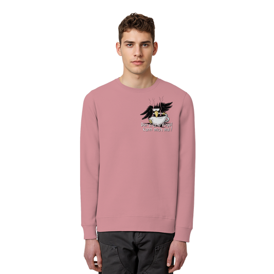 Der frühe Vogel kann mich mal | Kaffee Rabe - Organic Basic Unisex Sweatshirt