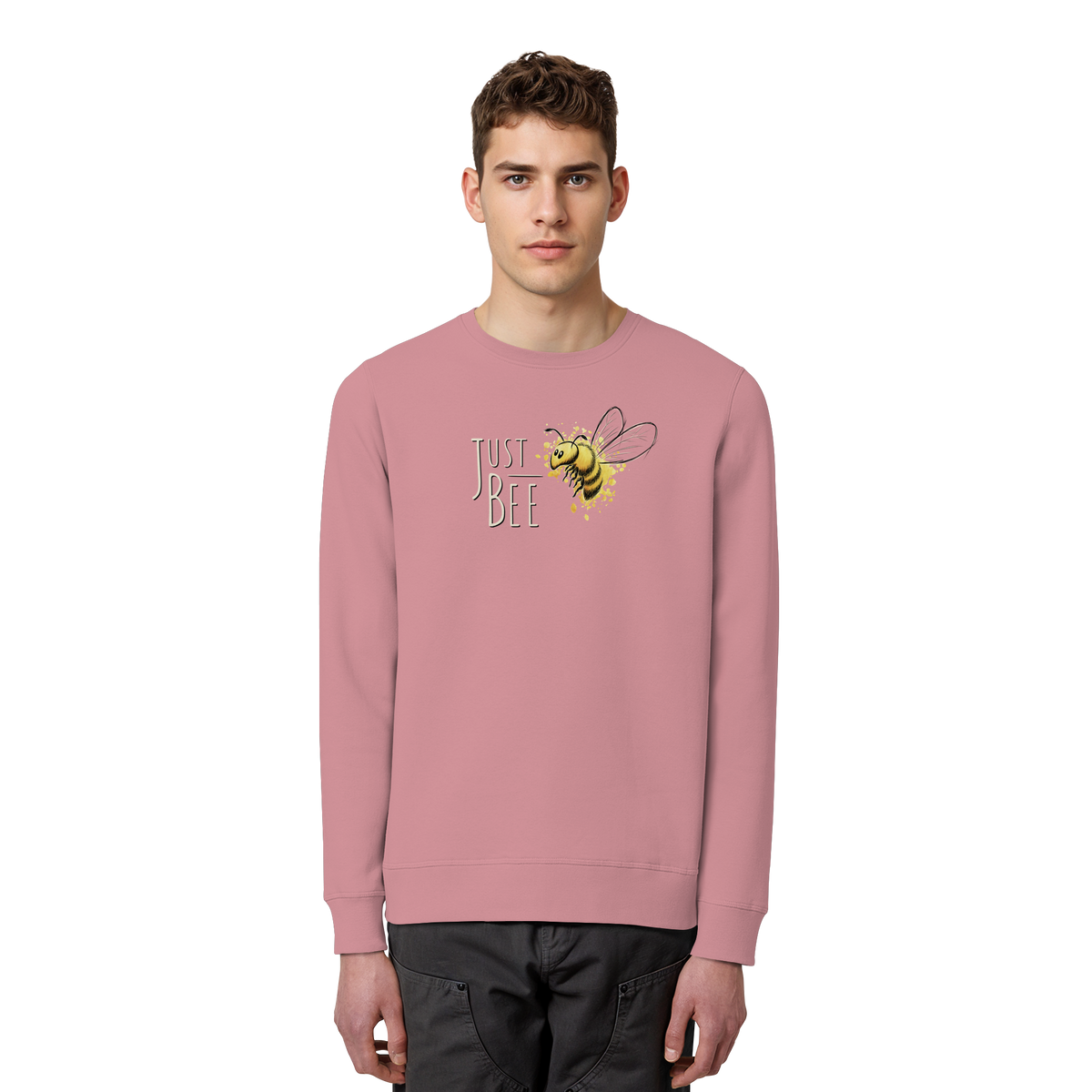 Just Bee, kleine Honig-Biene - Organic Basic Unisex Sweatshirt