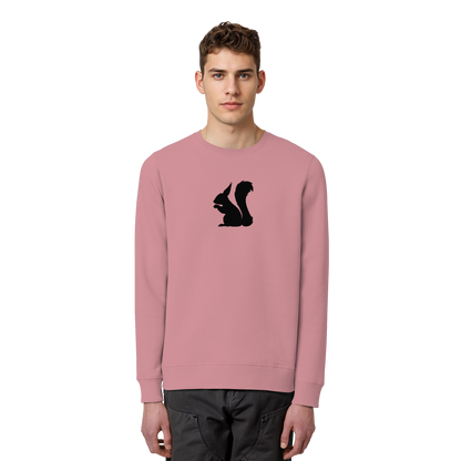 Eichhörnchen Silhouette - Organic Basic Unisex Sweatshirt