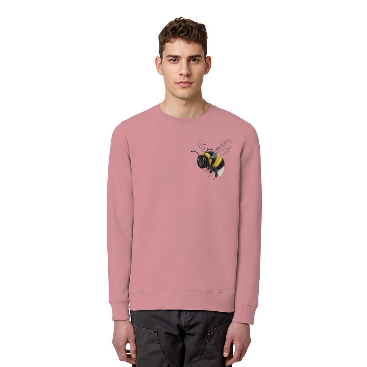 Kleine brummige Hummel - Organic Basic Unisex Sweatshirt