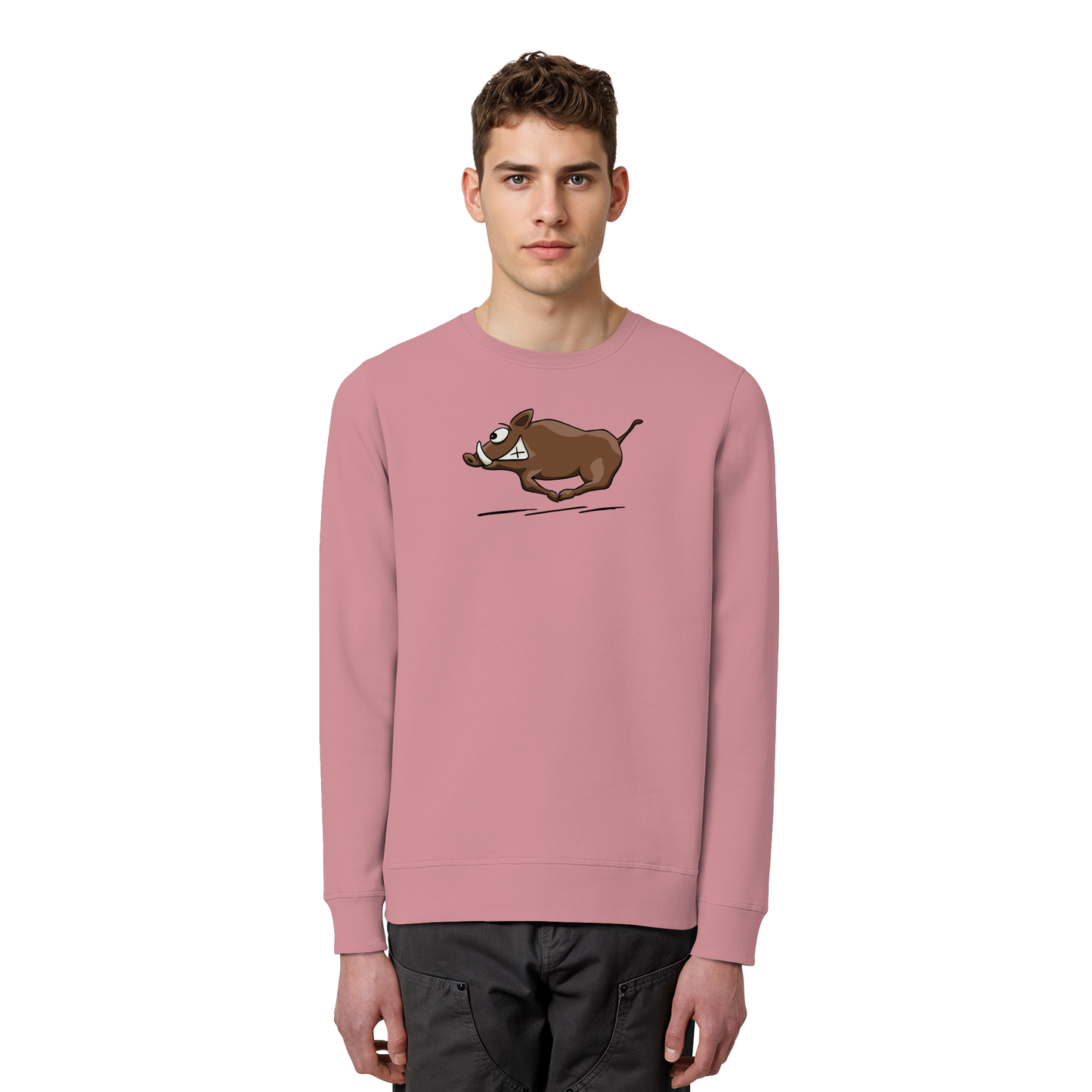 sauwildes Wildschwein | Wildsau  - Organic Basic Unisex Sweatshirt