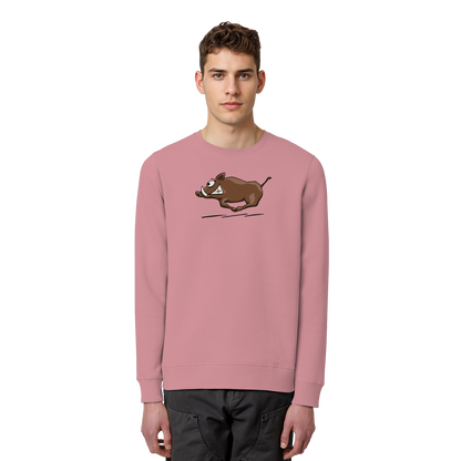 sauwildes Wildschwein | Wildsau  - Organic Basic Unisex Sweatshirt