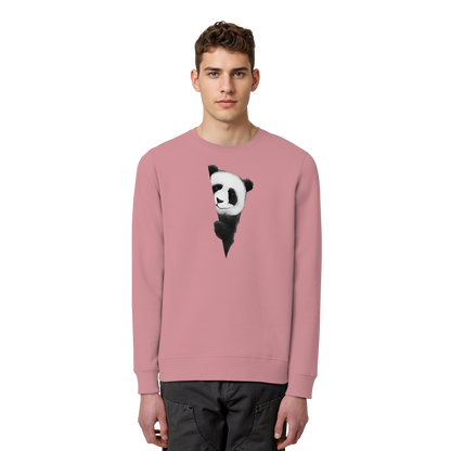 Panda Bär Illustration - Organic Basic Unisex Sweatshirt