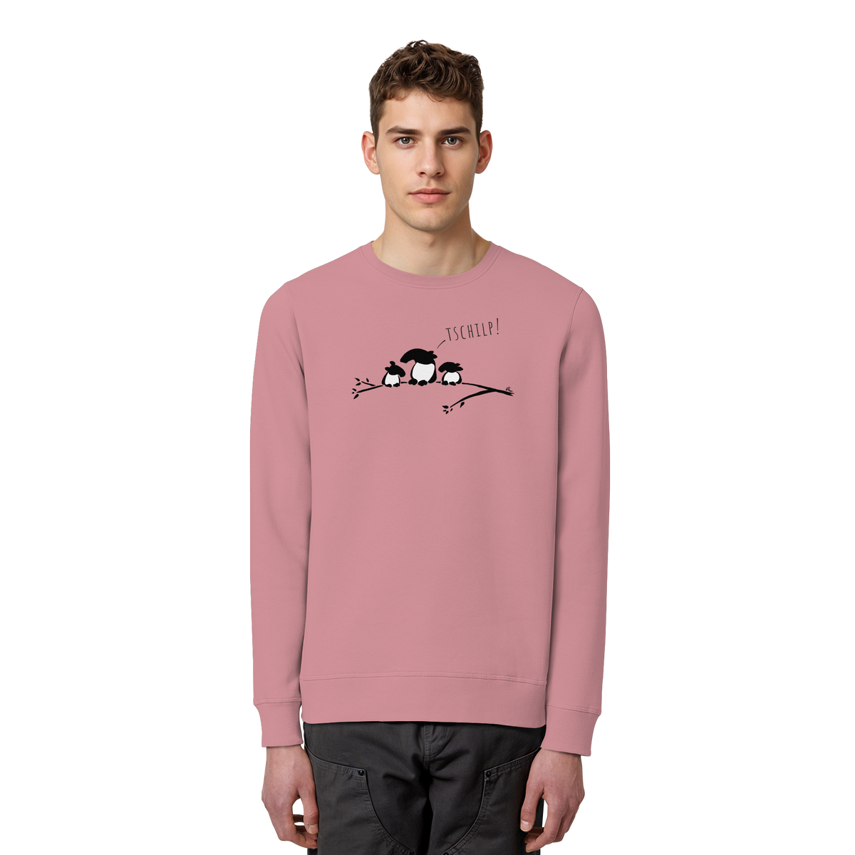 Drei kleine Tapir-Vögel - Organic Basic Unisex Sweatshirt
