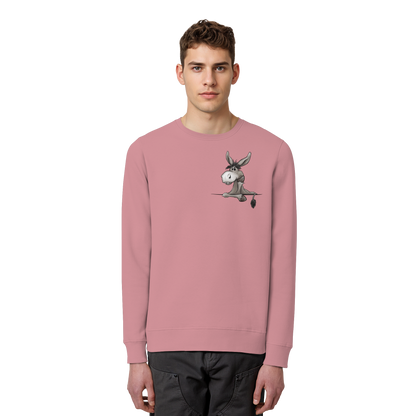 Lustiger lässiger Esel - Organic Basic Unisex Sweatshirt