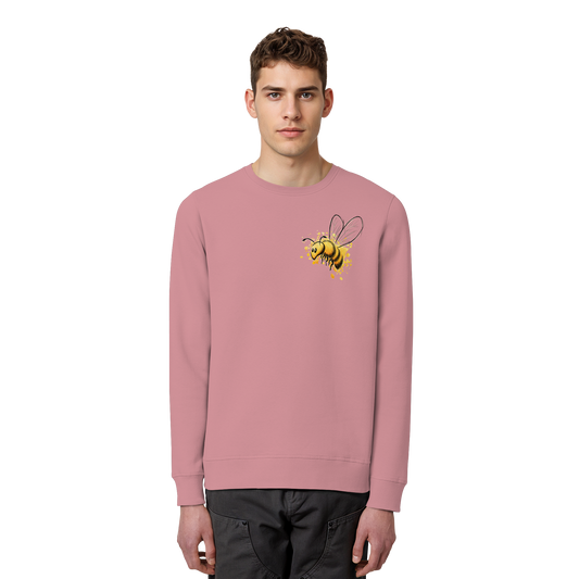 Lässige kleine Honig-Biene - Organic Basic Unisex Sweatshirt