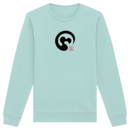 Zen Dodo im japanischen Enso Kreis - Organic Basic Unisex Sweatshirt