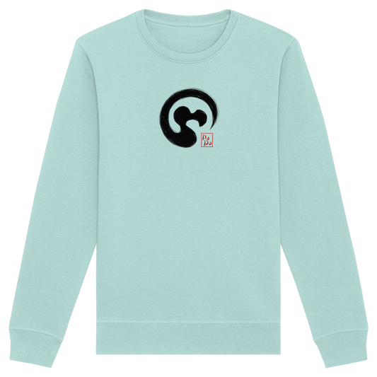 Zen Dodo im japanischen Enso Kreis - Organic Basic Unisex Sweatshirt