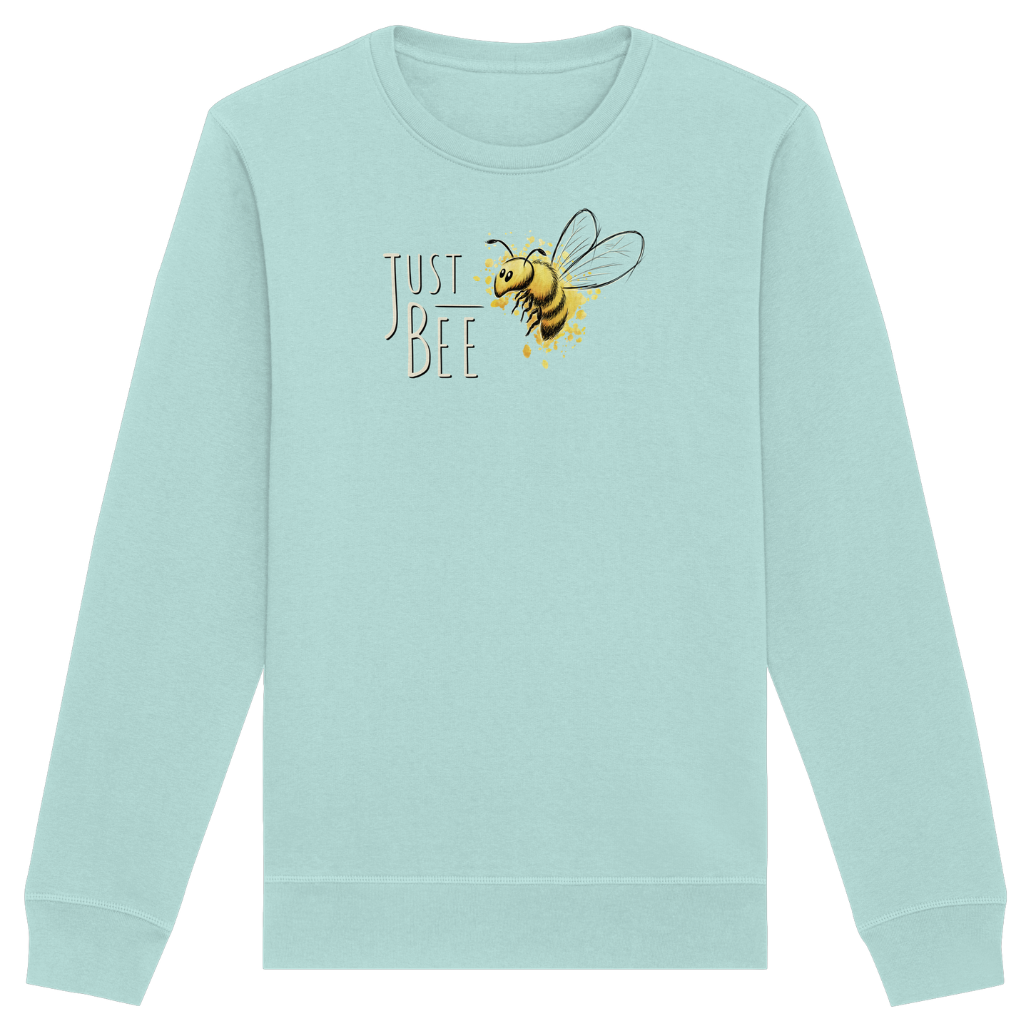 Just Bee, kleine Honig-Biene - Organic Basic Unisex Sweatshirt