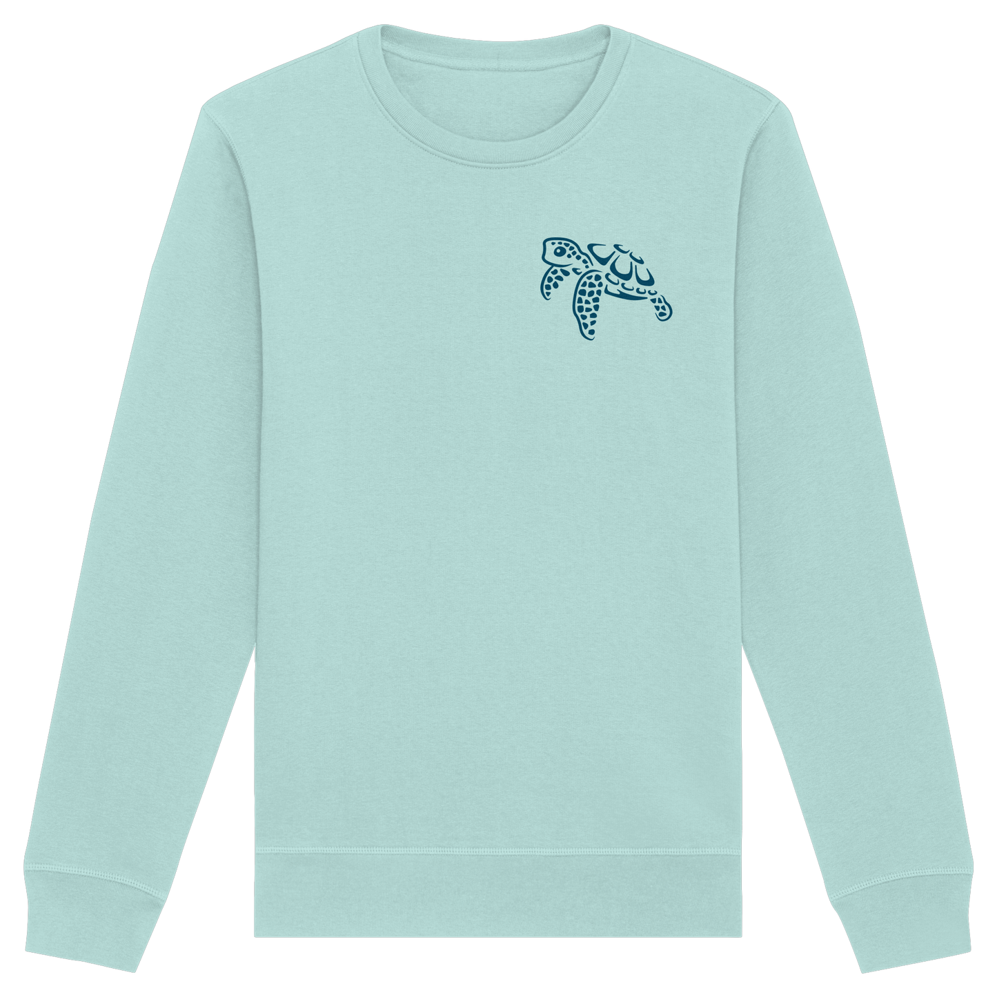 Lässig lustige Wasserschildkröte - Organic Basic Unisex Sweatshirt