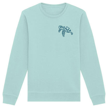 Lässig lustige Wasserschildkröte - Organic Basic Unisex Sweatshirt