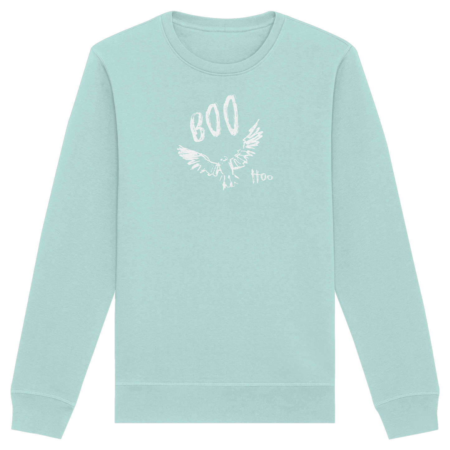 Boo Hoo! Fliegende Eule  - Organic Basic Unisex Sweatshirt