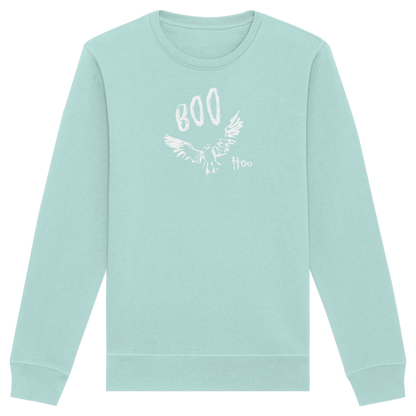Boo Hoo! Fliegende Eule  - Organic Basic Unisex Sweatshirt