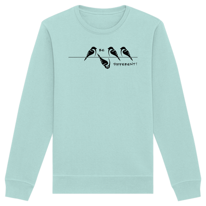 Sei anders, kleiner Spatz - Organic Basic Unisex Sweatshirt