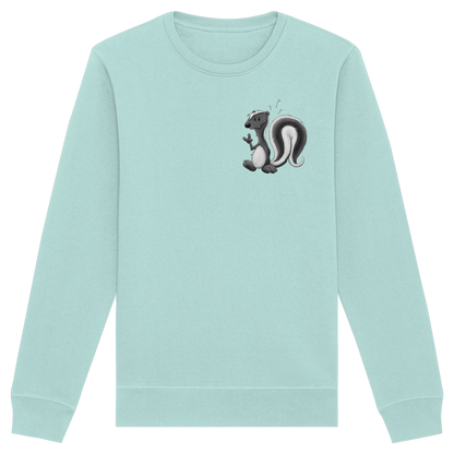 Lustig stinkiges Stinktier - Organic Basic Unisex Sweatshirt