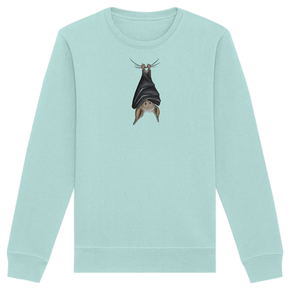 Lustig chillende Fledermaus - Organic Basic Unisex Sweatshirt