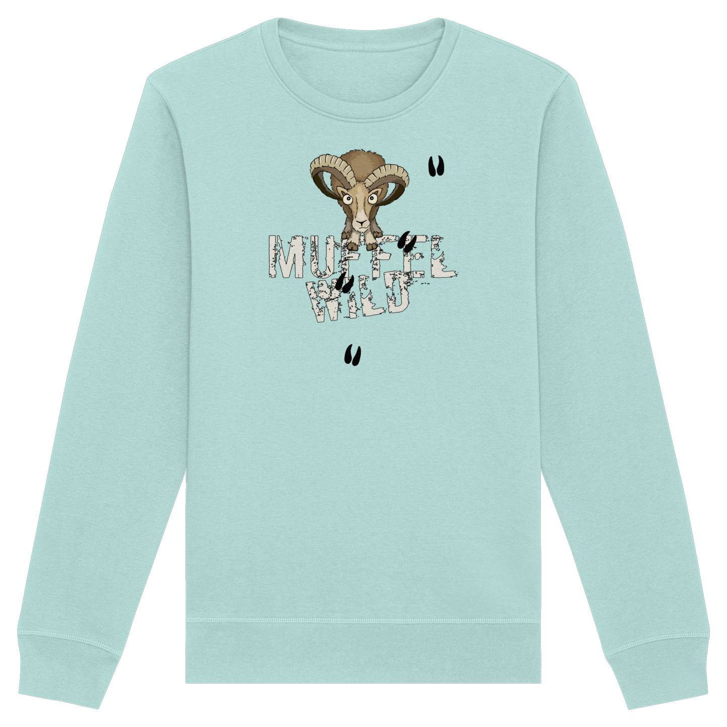 Muffel Wild Mufflon - Organic Basic Unisex Sweatshirt