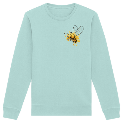 Lässige kleine Honig-Biene - Organic Basic Unisex Sweatshirt