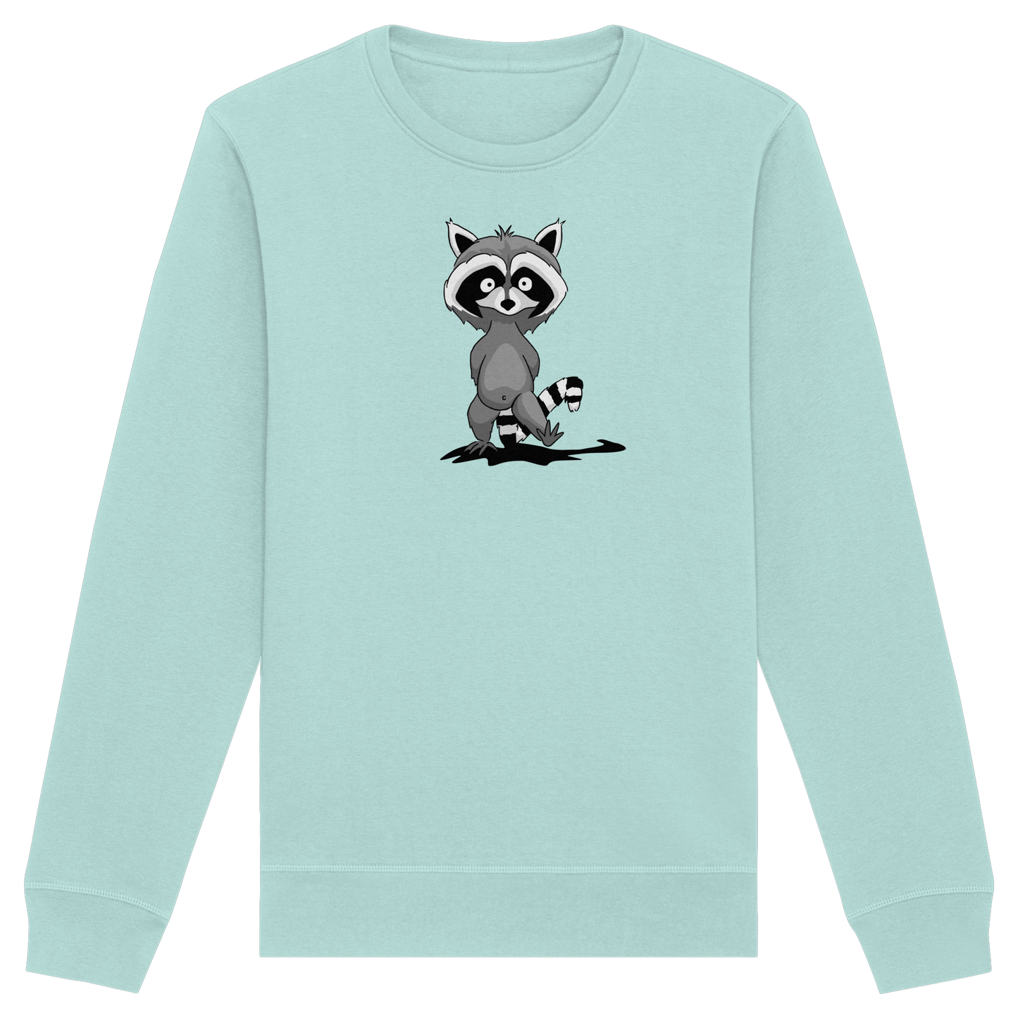 Frecher kleiner Waschbär - Organic Basic Unisex Sweatshirt