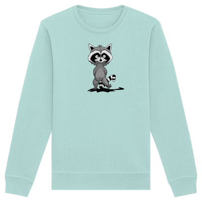 Frecher kleiner Waschbär - Organic Basic Unisex Sweatshirt
