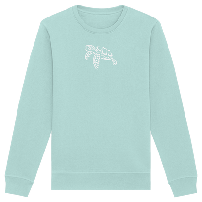 schwimmende Meeres-Schildkröte - Organic Basic Unisex Sweatshirt