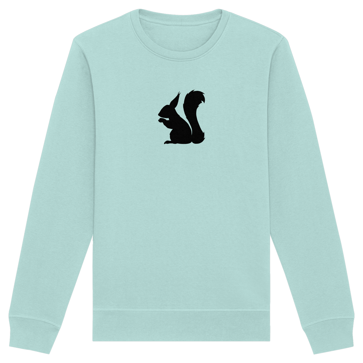 Eichhörnchen Silhouette - Organic Basic Unisex Sweatshirt