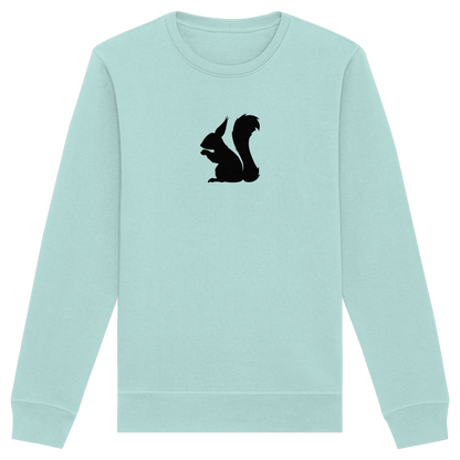 Eichhörnchen Silhouette - Organic Basic Unisex Sweatshirt